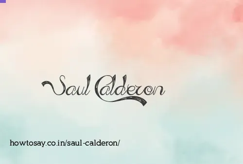 Saul Calderon