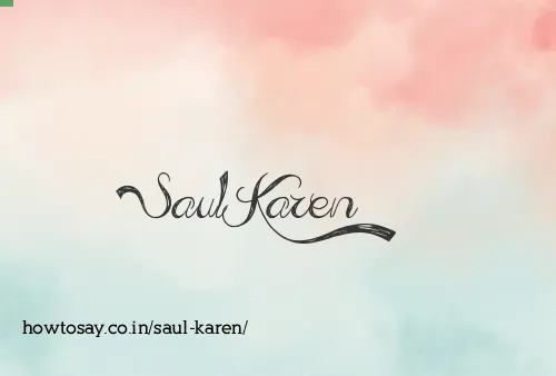 Saul Karen