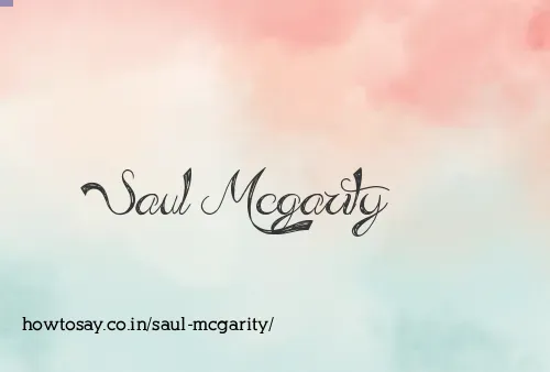 Saul Mcgarity