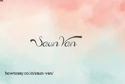 Saun Van