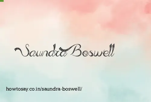 Saundra Boswell