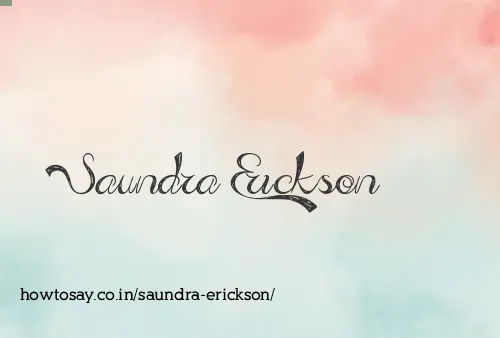 Saundra Erickson