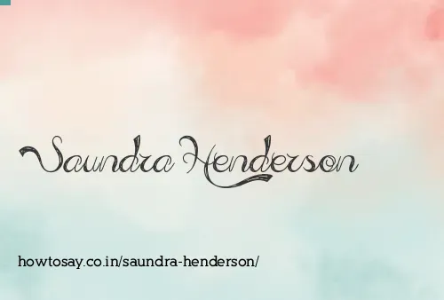 Saundra Henderson