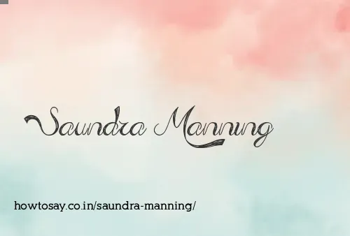 Saundra Manning