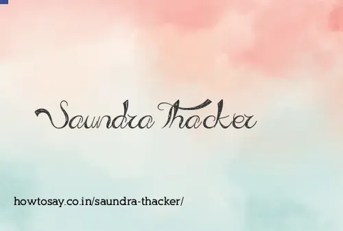 Saundra Thacker