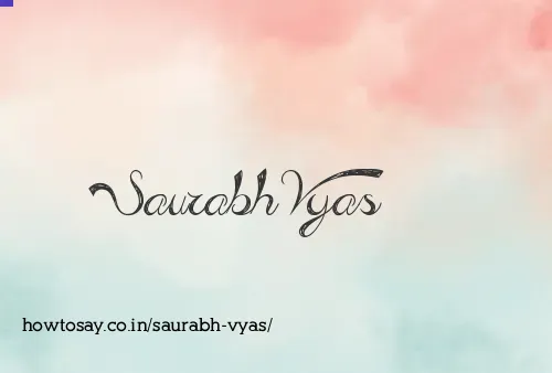 Saurabh Vyas