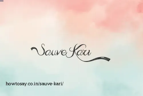 Sauve Kari