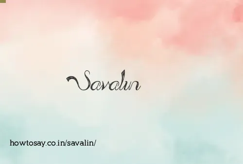 Savalin