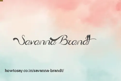 Savanna Brandt