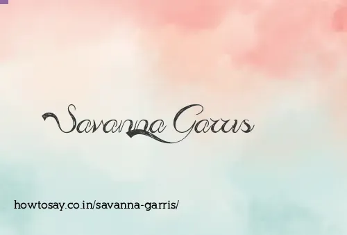 Savanna Garris