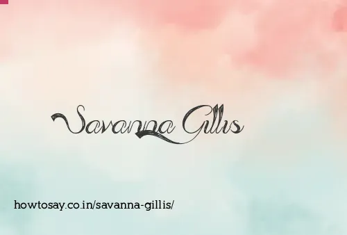 Savanna Gillis