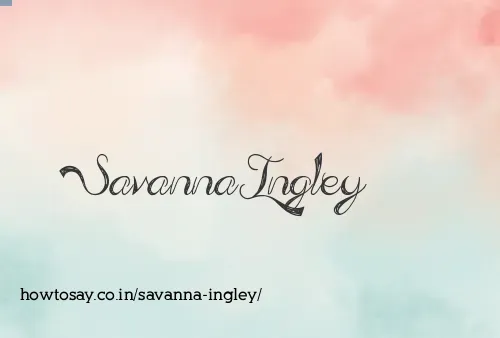 Savanna Ingley