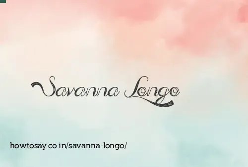 Savanna Longo