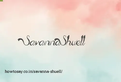 Savanna Shuell