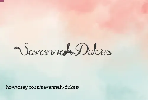 Savannah Dukes