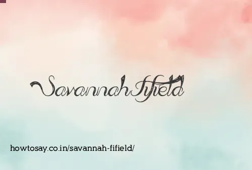 Savannah Fifield