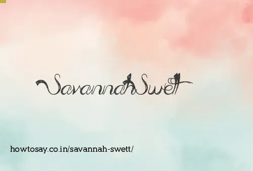 Savannah Swett