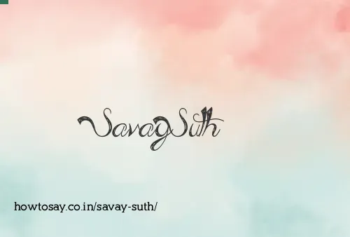 Savay Suth