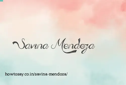 Savina Mendoza