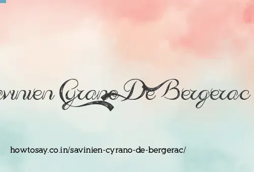 Savinien Cyrano De Bergerac