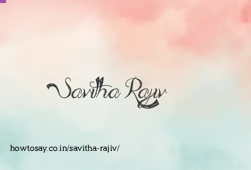 Savitha Rajiv