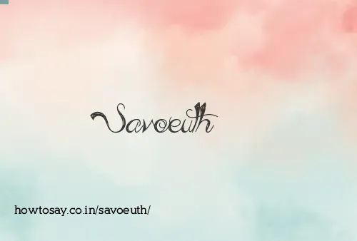 Savoeuth