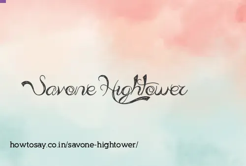 Savone Hightower