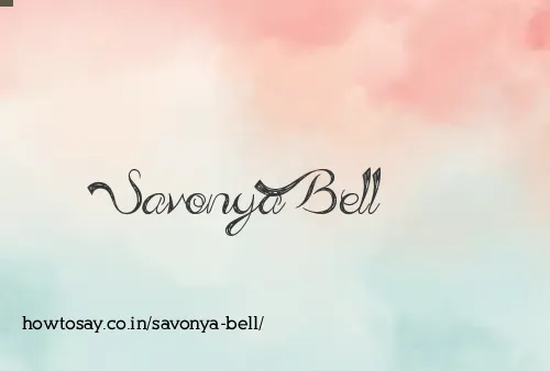 Savonya Bell