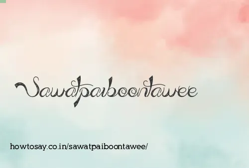 Sawatpaiboontawee