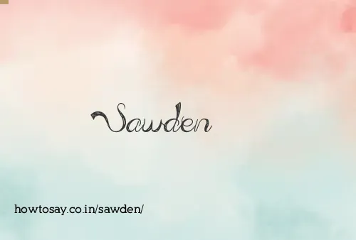 Sawden