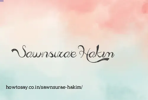 Sawnsurae Hakim