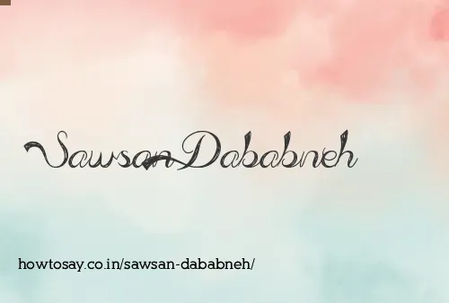 Sawsan Dababneh