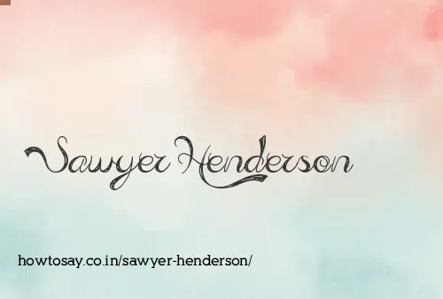Sawyer Henderson