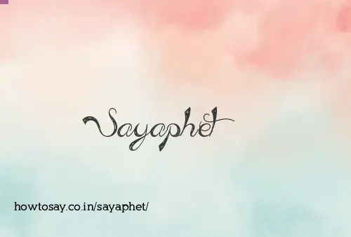 Sayaphet