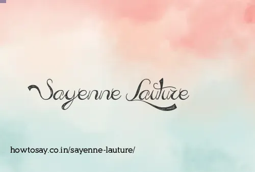 Sayenne Lauture