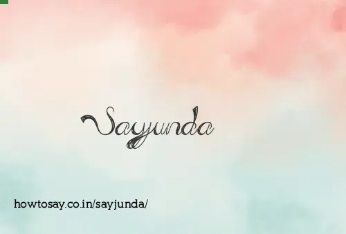 Sayjunda