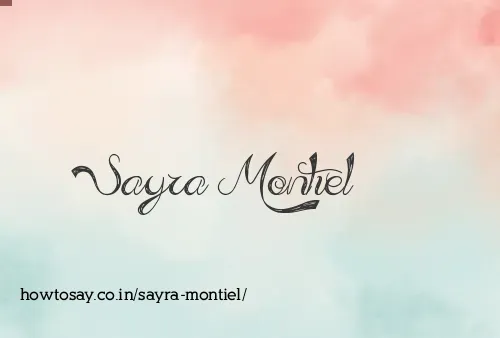 Sayra Montiel