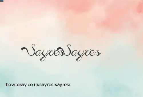 Sayres Sayres