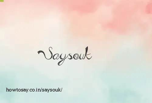 Saysouk