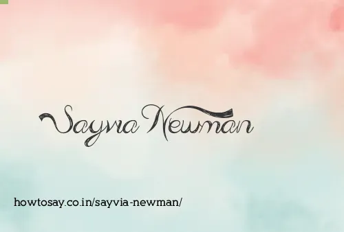 Sayvia Newman