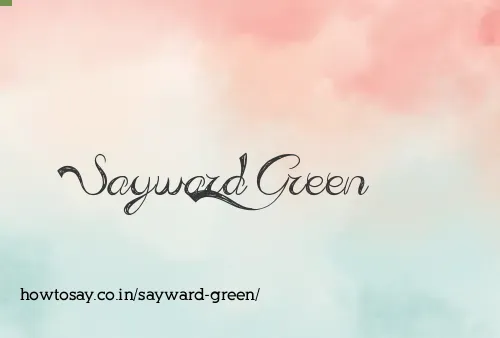 Sayward Green