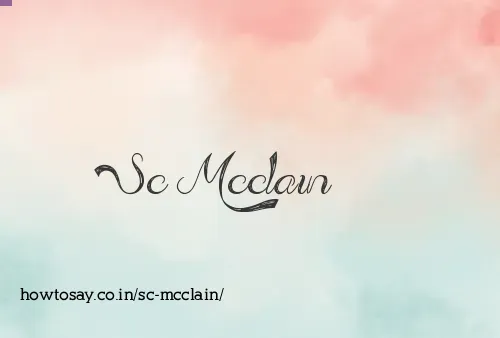 Sc Mcclain