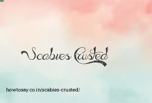 Scabies Crusted