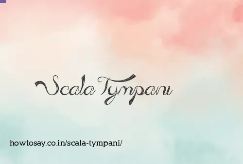 Scala Tympani