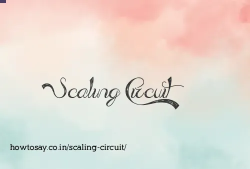Scaling Circuit