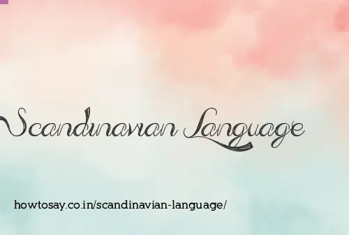 Scandinavian Language
