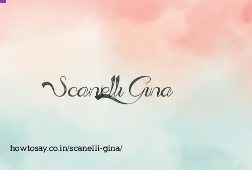 Scanelli Gina