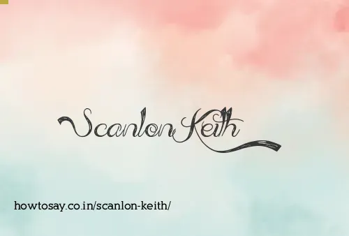 Scanlon Keith