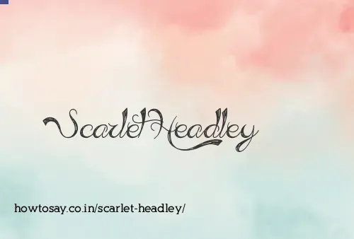 Scarlet Headley