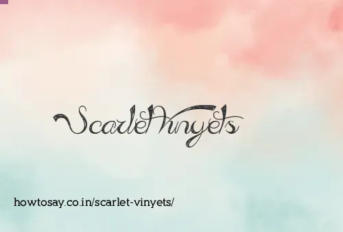 Scarlet Vinyets
